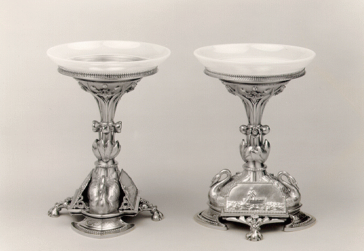 Examples of Victorian Straw Opal Glass